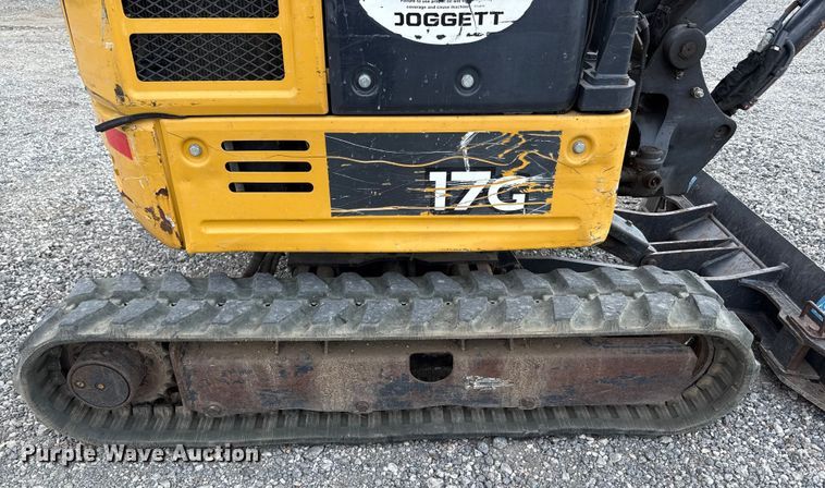 image for item DX5809 2018 John Deere 17G mini excavator