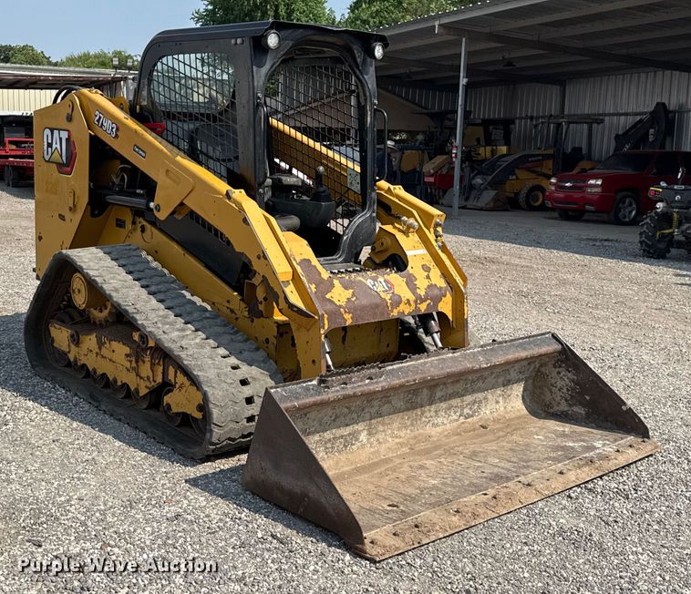 MINI CARGADOR SOBRE ORUGAS 2021 CATERPILLAR 279D3