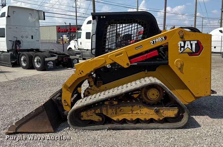 image for item DX5810 2021 Caterpillar 279D3 tracked skid steer loader