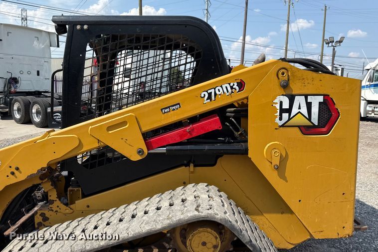 image for item DX5810 2021 Caterpillar 279D3 tracked skid steer loader