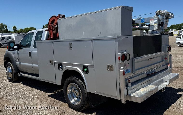 image for item DY0030 2013 Ford F450 Super Duty SuperCab utility / service truck