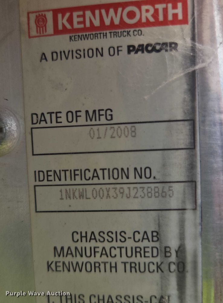 image for item DY1132 2009 Kenworth W900 ready mix truck