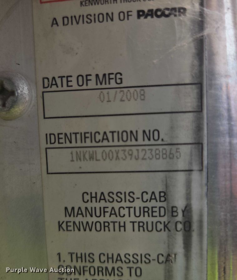 image for item DY1132 2009 Kenworth W900 ready mix truck