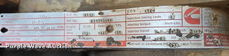 image for item DY1201 1988 International 9300 water truck