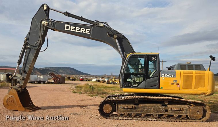 image for item DY1218 2015 John Deere 290G LC excavator