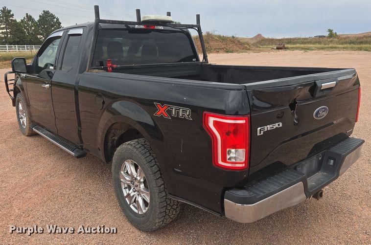 image for item DY1221 2016 Ford F150 XLT SuperCab pickup truck