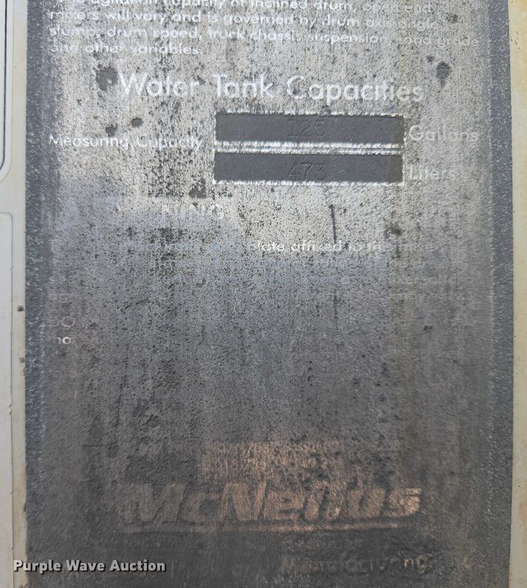 image for item DY1226 2003 Sterling Truck L9500 ready mix truck