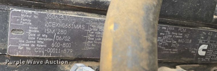 image for item DY1226 2003 Sterling Truck L9500 ready mix truck