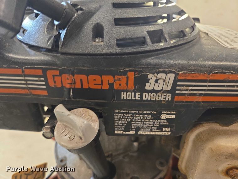 image for item DY1258 General 330 Hole Digger auger