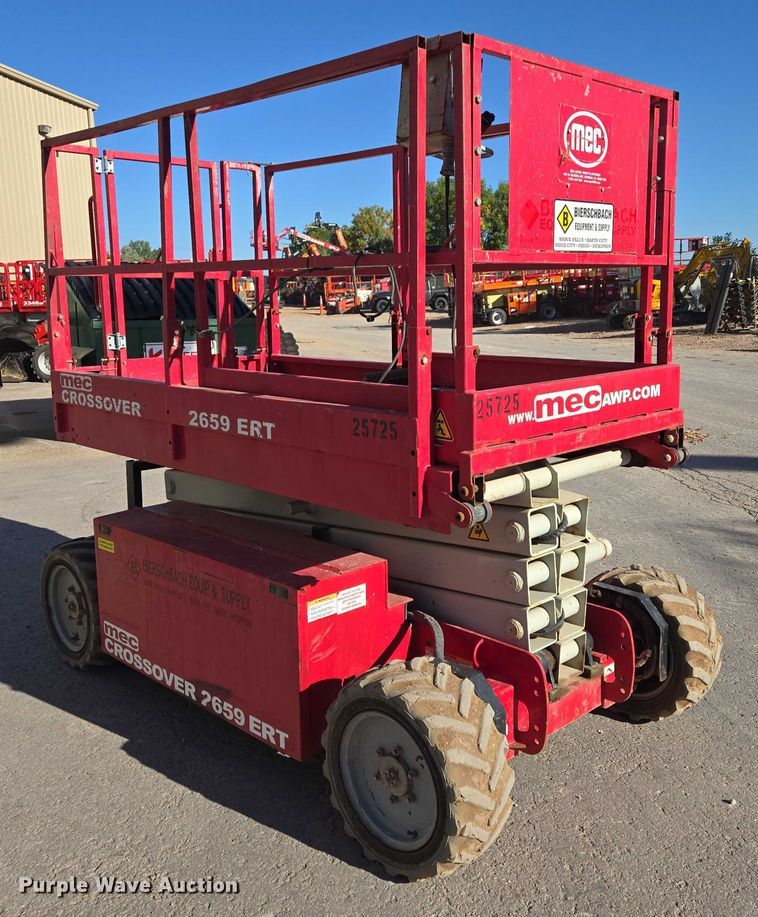 image for item DY1266 2017 MEC Crossover 2659 ERT scissor lift