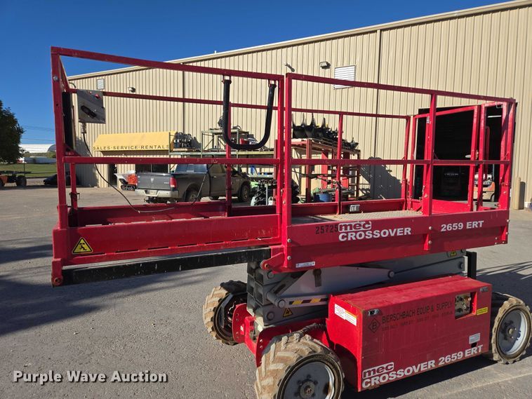 image for item DY1266 2017 MEC Crossover 2659 ERT scissor lift