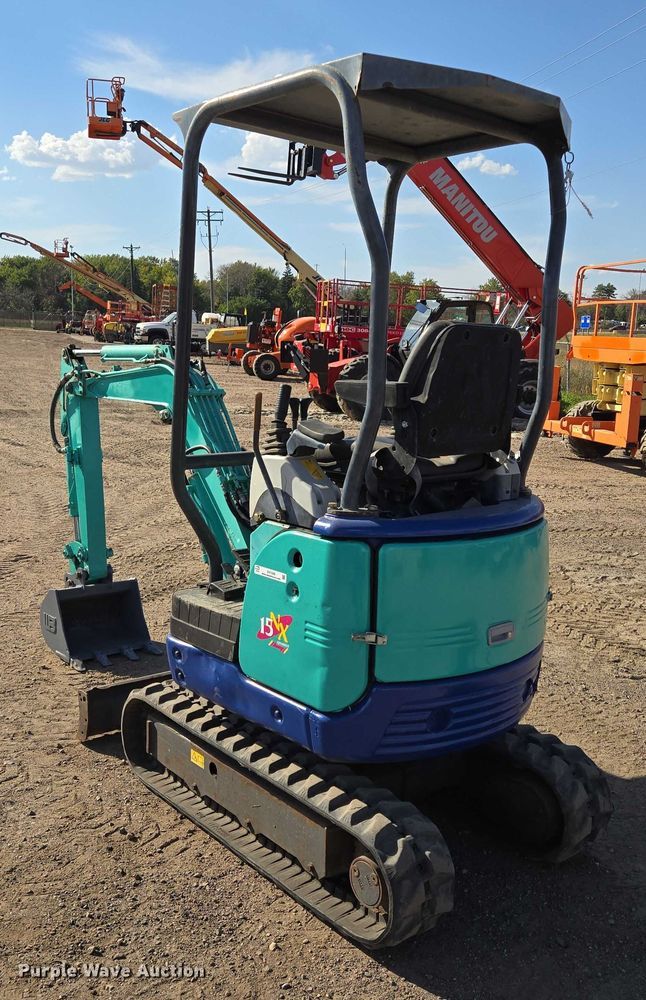 image for item DY1286 2005 IHI 15NX mini excavator
