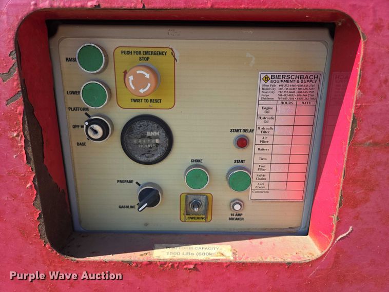 image for item DY1287 2013 MEC 3084RT scissor lift