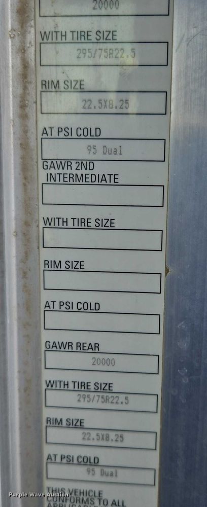 image for item DY1290 2012 Kenworth T800 semi truck