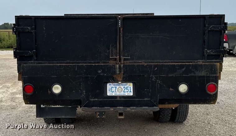image for item DY8107 2008 Ford F450 Super Duty dump flatbed truck