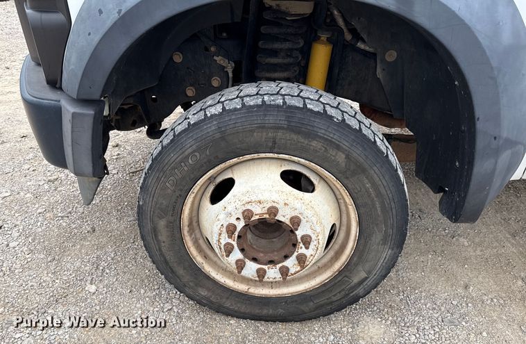 image for item DY8107 2008 Ford F450 Super Duty dump flatbed truck