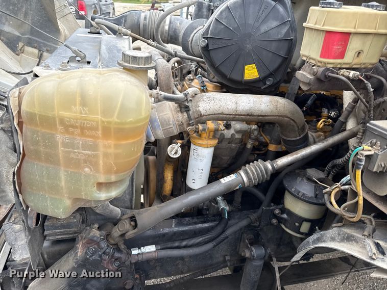 image for item DY8108 2004 Ford F650 Super Duty Crew Cab dump flatbed truck