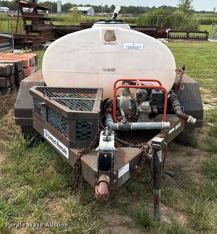 image for item DY8109 2008 Arizona Trailer Specialists water trailer