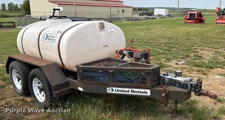 image for item DY8109 2008 Arizona Trailer Specialists water trailer