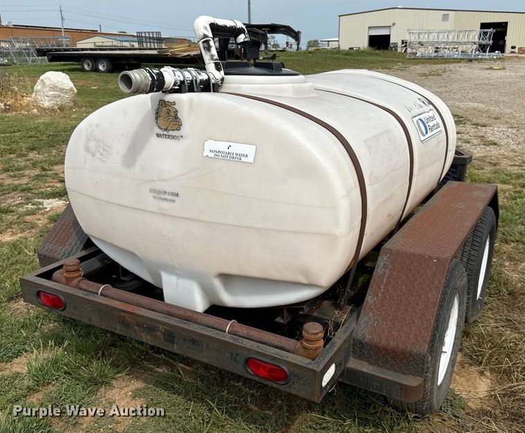 image for item DY8109 2008 Arizona Trailer Specialists water trailer