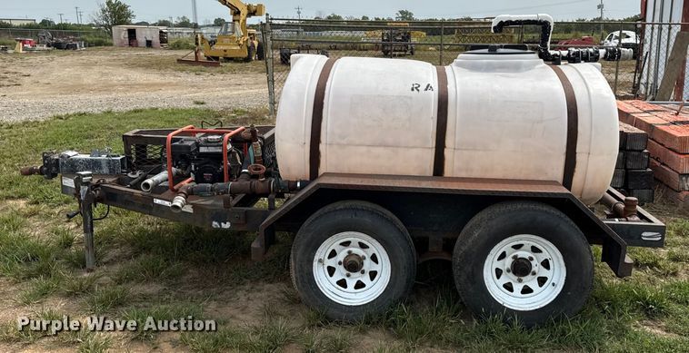 image for item DY8109 2008 Arizona Trailer Specialists water trailer