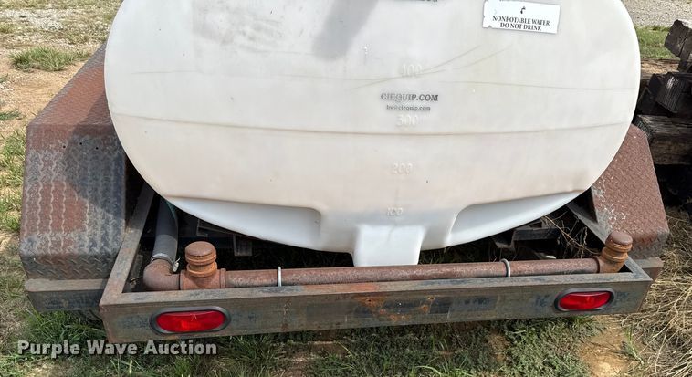 image for item DY8109 2008 Arizona Trailer Specialists water trailer