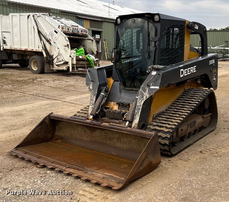 MINI CARGADOR SOBRE ORUGAS 2015 JOHN DEERE 333E