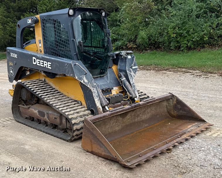 MINI CARGADOR SOBRE ORUGAS 2015 JOHN DEERE 333E