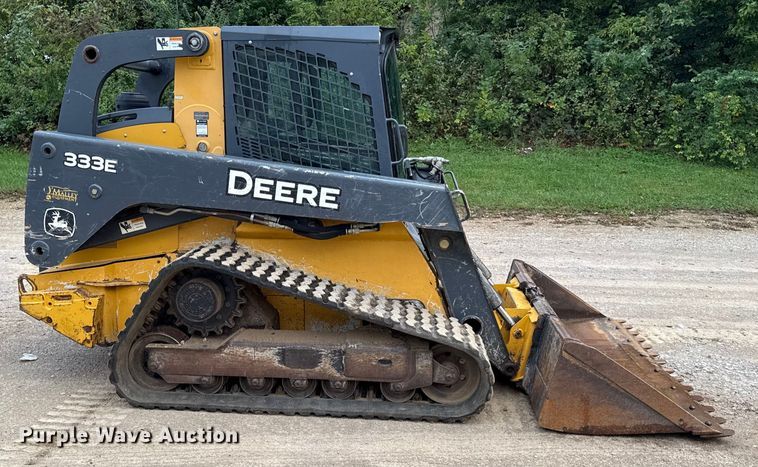 MINI CARGADOR SOBRE ORUGAS 2015 JOHN DEERE 333E