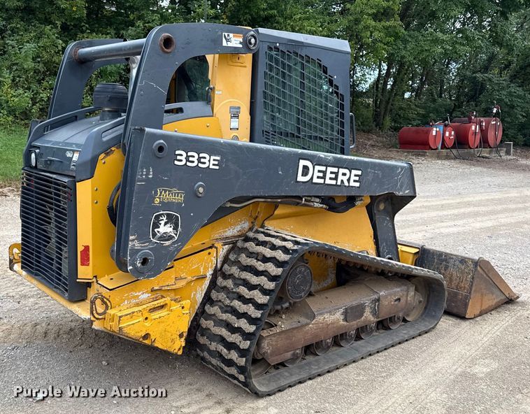 MINI CARGADOR SOBRE ORUGAS 2015 JOHN DEERE 333E