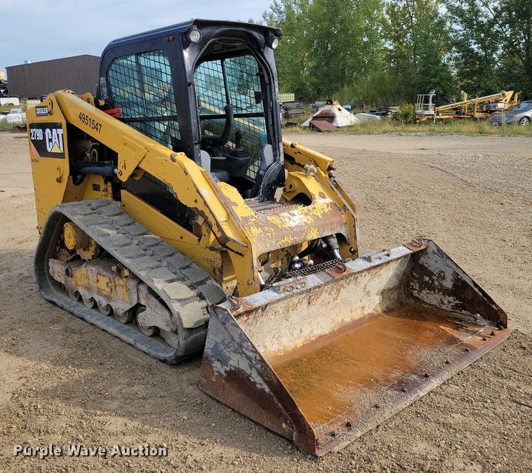 MINI CARGADOR SOBRE ORUGAS 2015 CATERPILLAR 279D