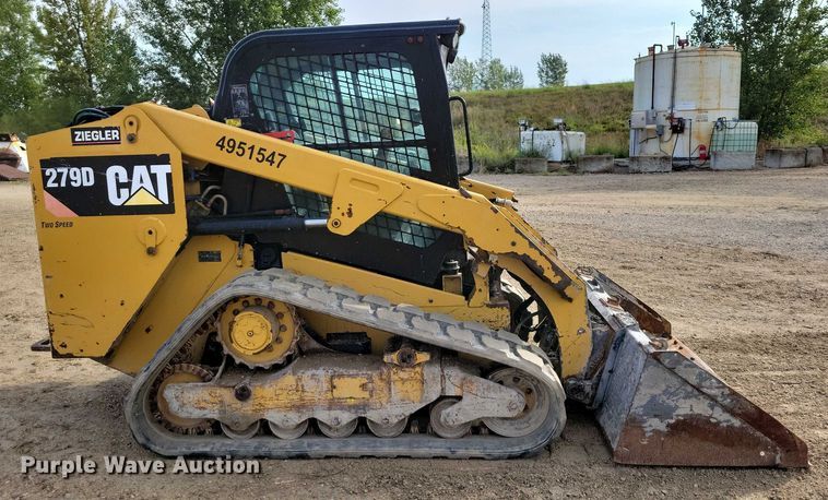 MINI CARGADOR SOBRE ORUGAS 2015 CATERPILLAR 279D