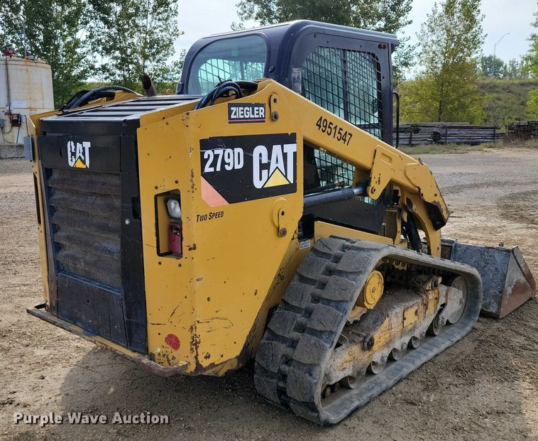 MINI CARGADOR SOBRE ORUGAS 2015 CATERPILLAR 279D