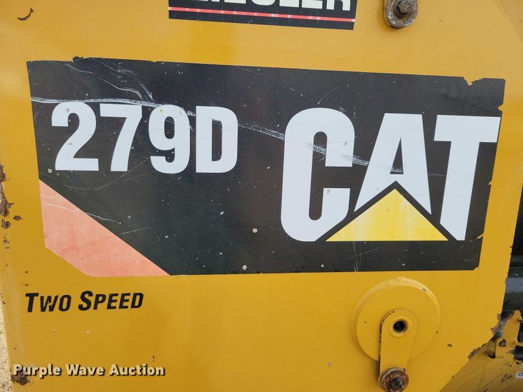 image for item DZ6596 2015 Caterpillar 279D tracked skid steer loader