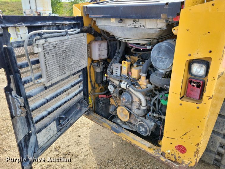 image for item DZ6596 2015 Caterpillar 279D tracked skid steer loader