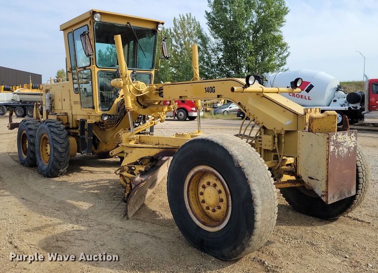 MOTOCONFORMADORA CATERPILLAR 140G 1986