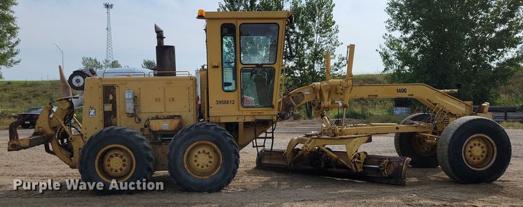 MOTOCONFORMADORA CATERPILLAR 140G 1986