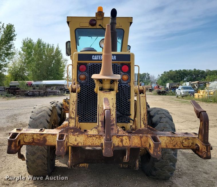 image for item DZ6599 1986 Caterpillar 140G motor grader