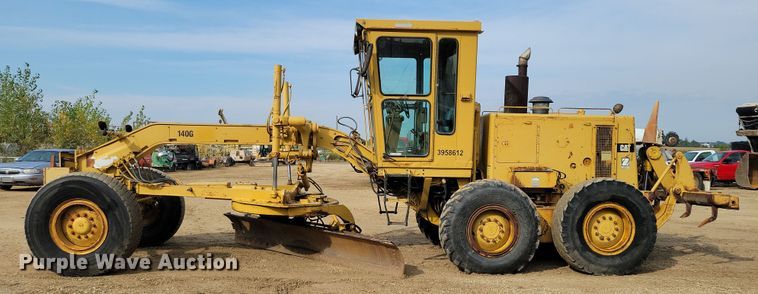 image for item DZ6599 1986 Caterpillar 140G motor grader