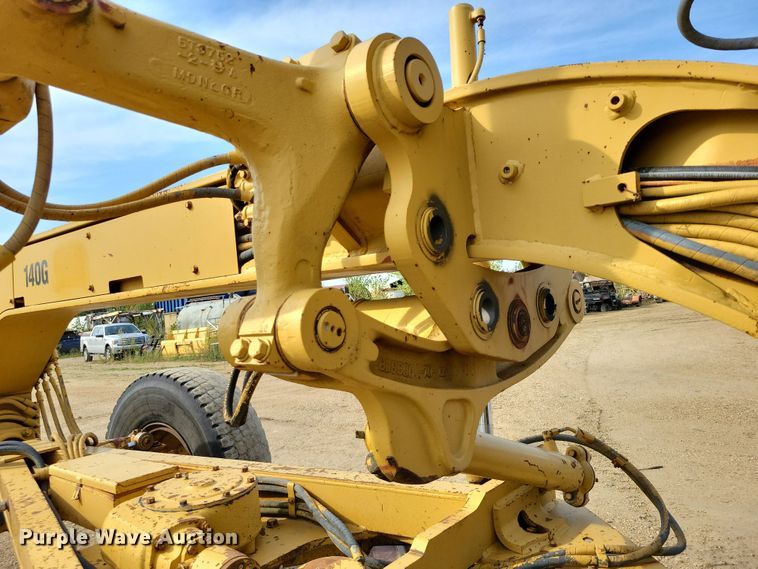 image for item DZ6599 1986 Caterpillar 140G motor grader