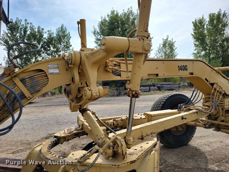 image for item DZ6599 1986 Caterpillar 140G motor grader