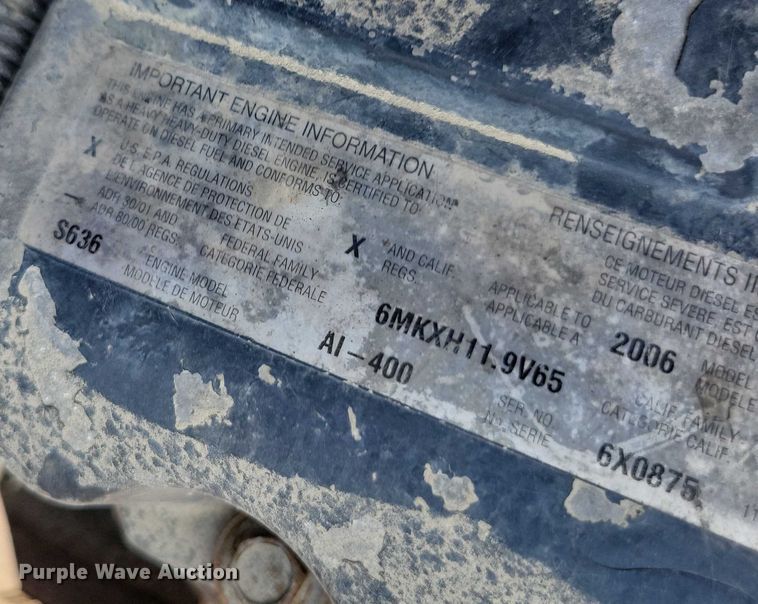 image for item DZ6605 2007 Mack Granite ready mix truck