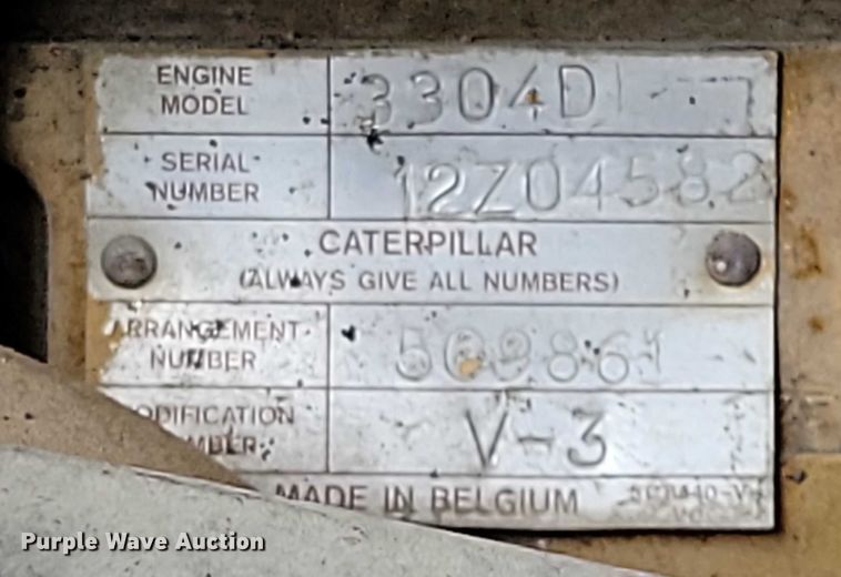 image for item DZ6609 1983 Caterpillar 950B wheel loader