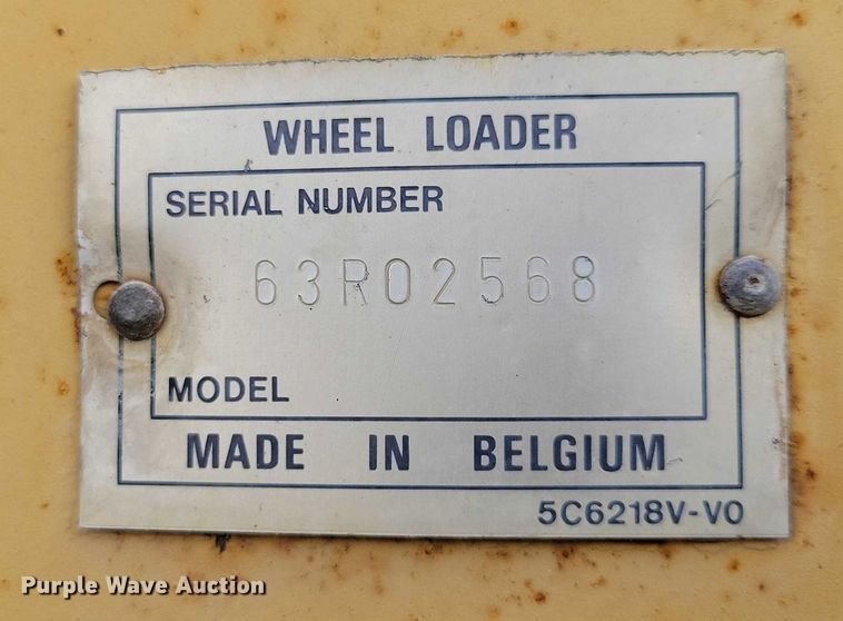 image for item DZ6609 1983 Caterpillar 950B wheel loader