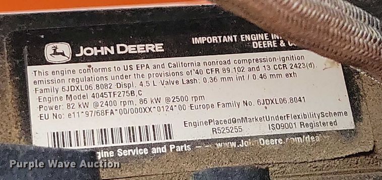 image for item DZ6610 2005 Lull JLG 1044C-54 Series II telehandler