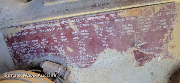 image for item DZ6613 1991 International  9400 dump truck