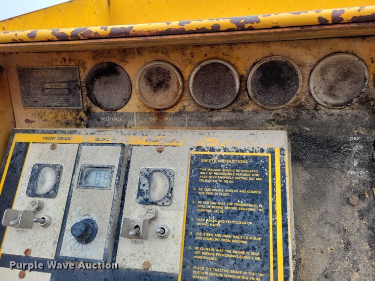 image for item DZ6617 Gomaco GT 6200 Commander II slipform paver