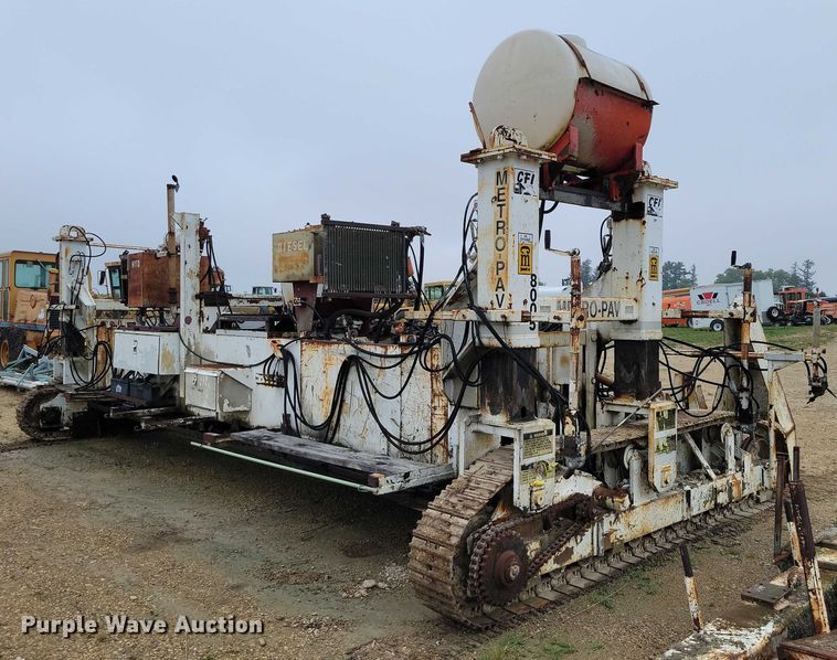 image for item DZ6618 CMI Metro-Pav slipform paver