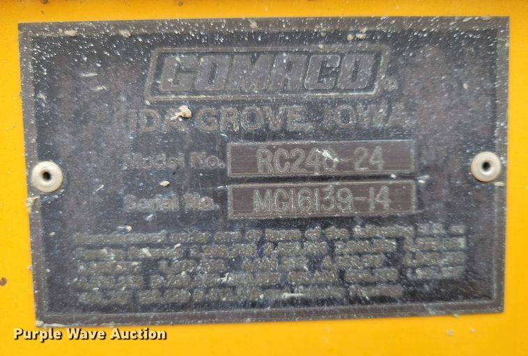 image for item DZ6619 Gomaco RC240-24 bridge conveyor