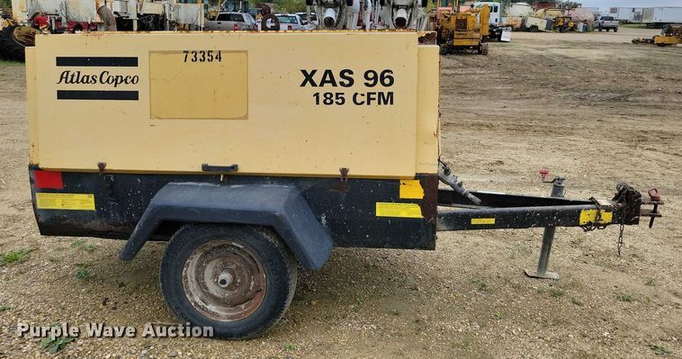 image for item DZ6620 1999 Atlas Copco XAS 96 air compressor